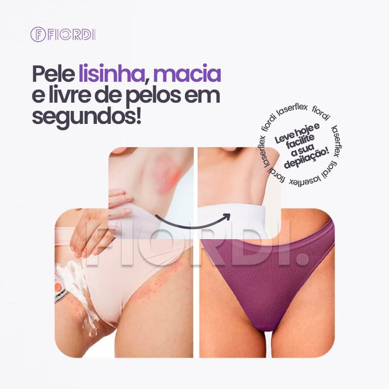 Depilador Indolor 2 em 1 - LaserFlex™ + Brinde