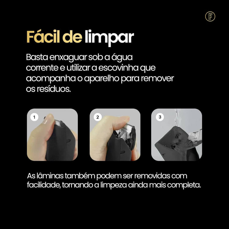 BarberFlex™ - Barbeador Profissional