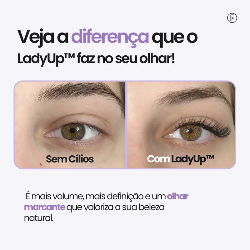 Kit de Extensão de Cílios - LadyUp™