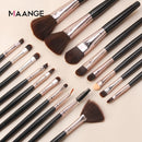 Pincéis profissionais de maquiagem (18 pincéis) | Maange®
