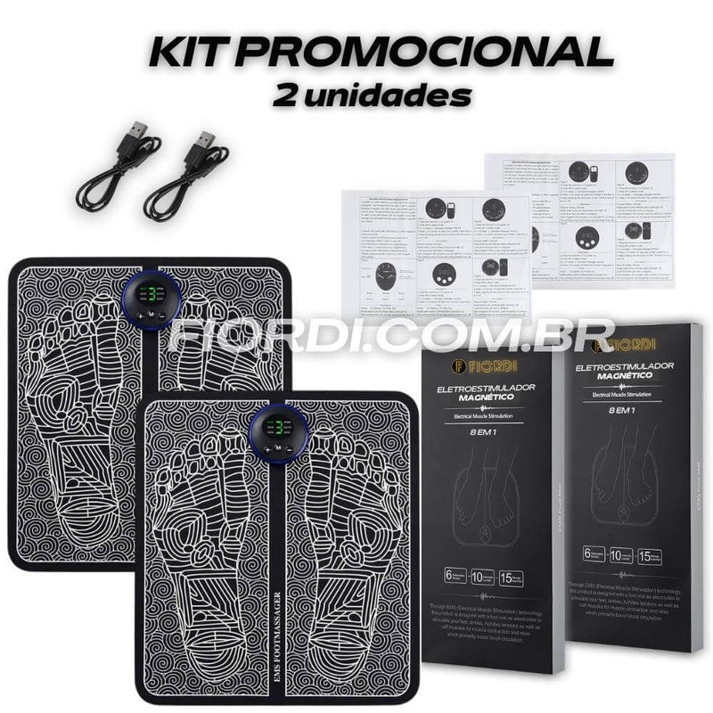 Eletroestimulador Magnético 8 em 1 + Brinde